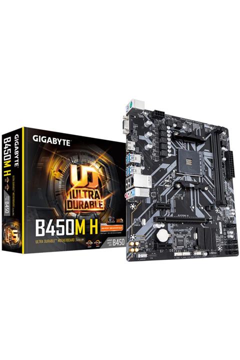 Gigabyte B450m H Amd B450 Ddr4 M2 Matx Anakart