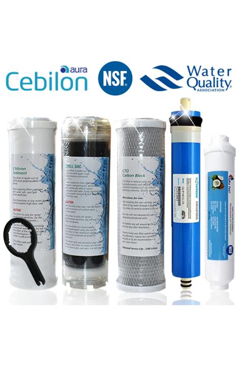 WaterMelon Ihlas Aura Cebilon Su Arıtma Cihazı Filtre Bakım Seti