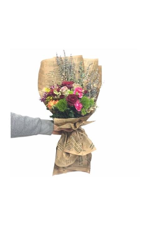 Çiçek Yolla Alanza Lavantalı Gül Buketi