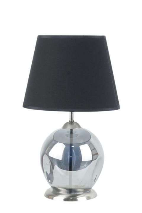 Vinner Cams Series Abj-001 Krom Cam Modern Abajur Konik Siyah