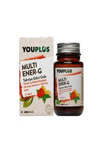 Youplus Multi Ener-g Vitamin Ve Mineral Kompleksi Takviye Edici Gıda 30 Tablet