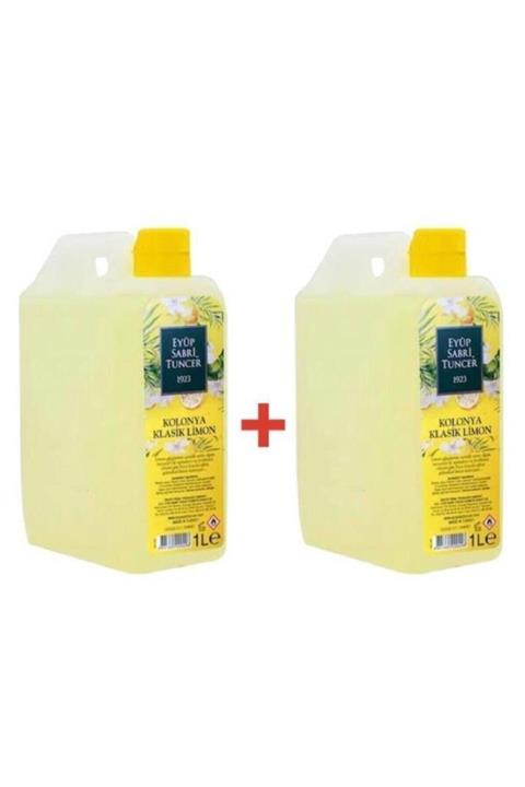 Eyüp Sabri Tuncer Kolonya Pvc 1lt Limon 2'li Set