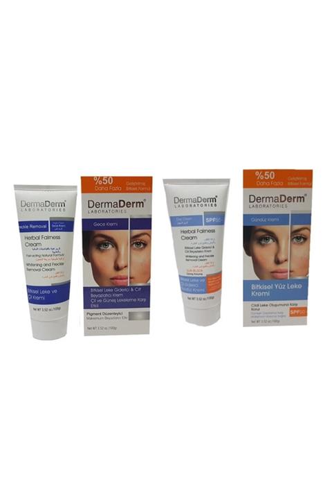 DermaDerm Leke Giderici Gece&gündüz Kremi  Başarı 2 X 100 Ml
