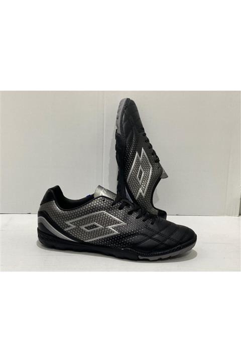 Lotto Erkek Siyah  Halı Saha Ayakkabısı