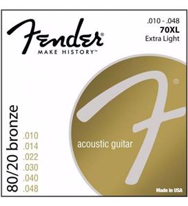 FENDER 80/20 Bronze 70xl 10-48