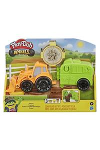 Hasbro F1012 Play-doh Çalışkan Traktör ve Römork / +3 Yaş