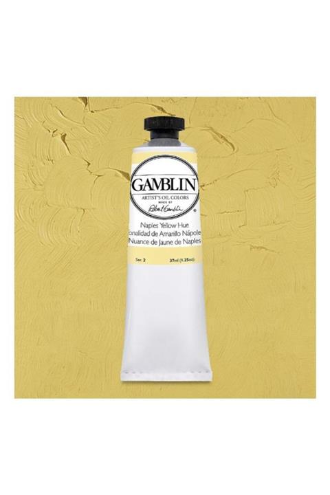 GAMBLIN COLORS Gamblın Artıst Grade Oıl Colors 37ml Naples Yellow