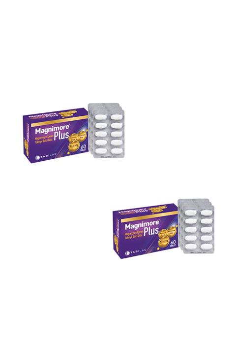 Tab İlaç Magnimore Plus 60 Tablet X2 Adet