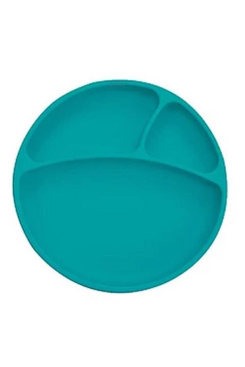 Oioi Boze Porsiyon Vakum Tabanlı Silikon Tabak Yeşil