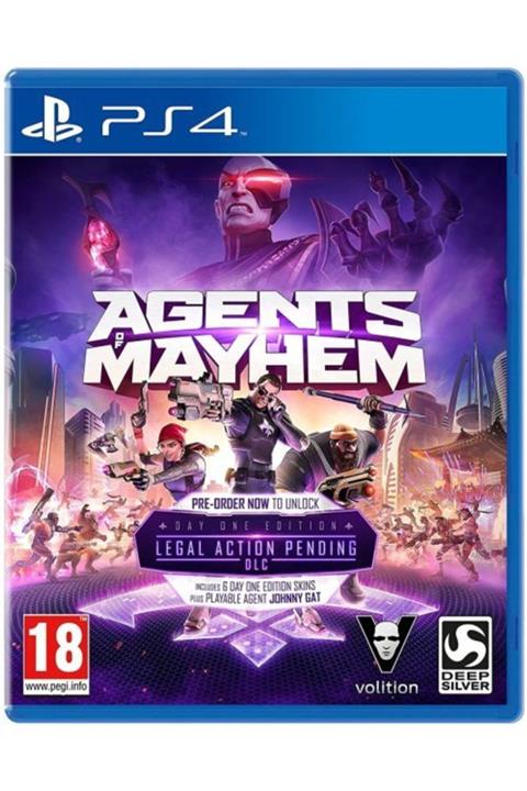 Deep Silver Agents Mayhem Ps4 Oyun