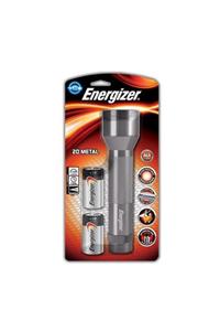 Energizer Metal Led Fener + 2d Boy Pil