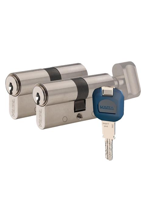 dormakaba Kaba Expert+ 90 Mm (45-45) Ikili Pas Sistem Biri Mandallı Çelik Kapı Kilit Göbeği