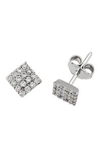 Barok Diamond Pırlantalı Küpe 0.36ct 18 Ayar