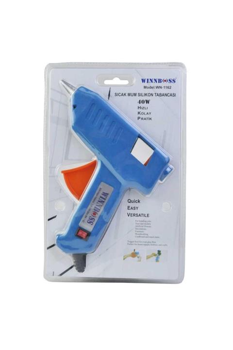 HİLALSHOP 40w Silikon Tabancası Açma Kapama Tuşlu