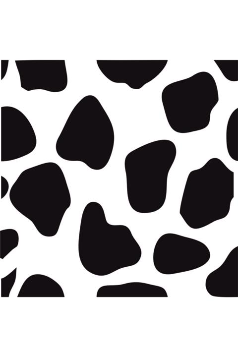 StickerHome34 Inek Desenli Eşya Sticker