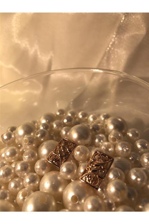 XUPING JEWELRY Kadın Rose Gold Klipsli Küpe