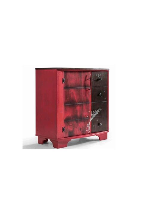 Evimo Nehir Ahşap Dresuar