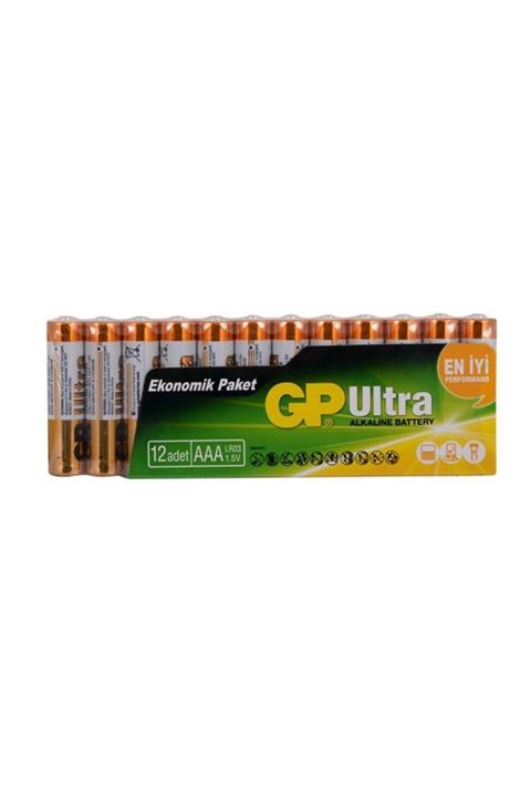 GP Ultra Alkalin Aaa Ince Kalem Pil Value Pack 24au-vs12 12'li