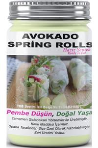 SPANA Avokado Spring Rolls Ev Yapımı Katkısız 330gr