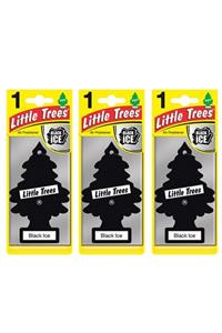 Car Freshner Little Trees Black Ice Oto Kokusu 3 Adet