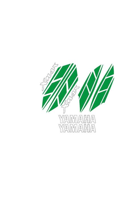 Yamaha Xmax Sticker Set 008