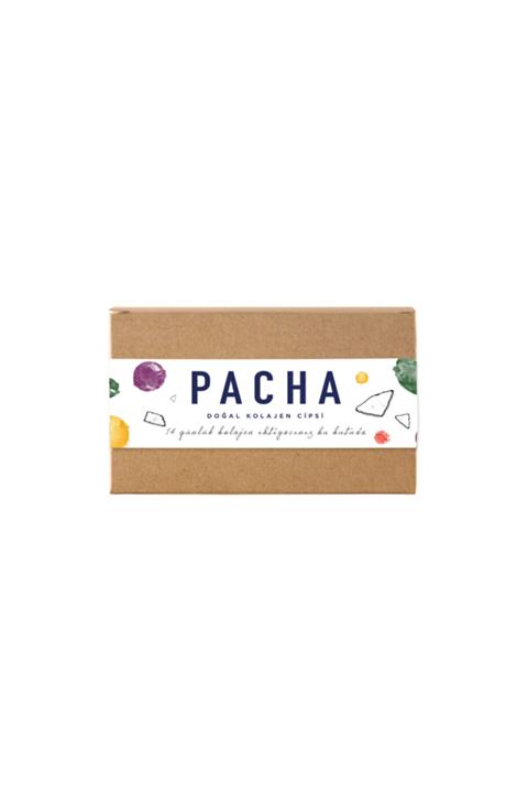 PACHA Doğal Kolajen Ve Protein Cipsi 14 Günlük Zencefilli Ve Limonlu Kutu