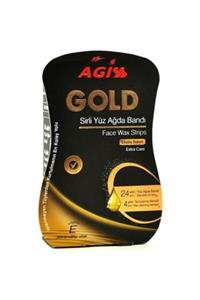 AGISS Gold Sirli Yüz Ağda Bandı 28'li