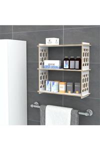 Kenzlife banyo ecza dolabı yaroslava40 byz mutfak duvar rafı kitaplık 40*40*15 cm