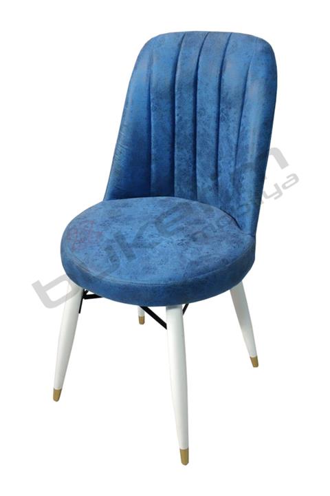 Buketim Mobilya Sandalye 6lı Gold Beyaz-sarı Lake Ahşap Ayak Ofis Cafe Mutfak Sandalyesi