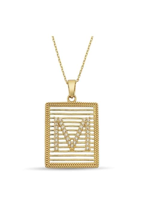 ÇGK KUYUMCULUK Harf Altın Kolye