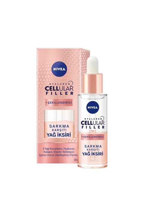 Nivea Hyaluron Cellular Filler Şekillendirici Sarkma Karşıtı Yağ Iksiri