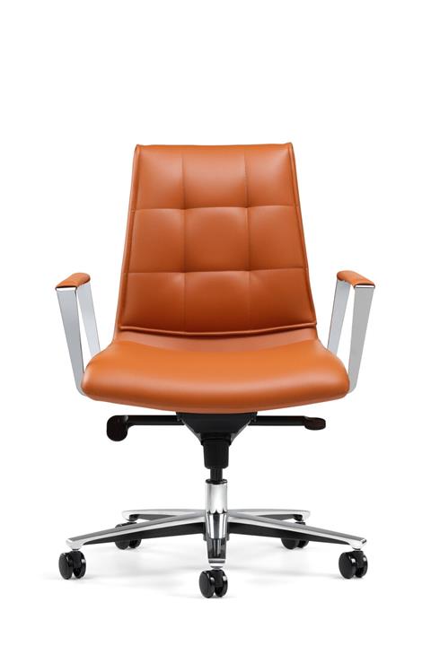 Bürotime Foldit Çalışma Koltuğu Metal Kol Turuncu