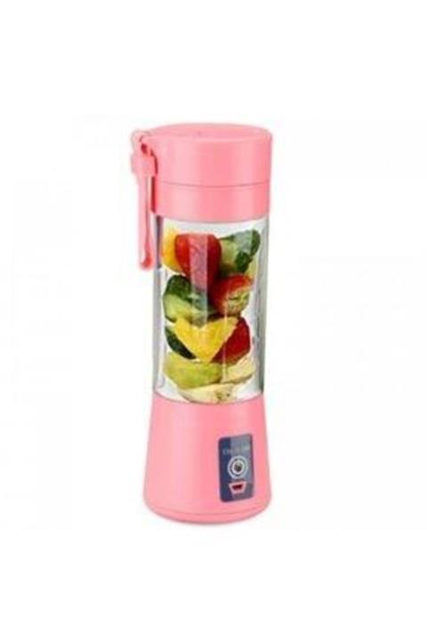 ARD Taşınabilir Blender Meyve Sıkacağı Kupası Usb Şarjlı 380 Ml Pembe