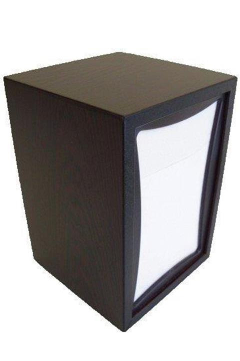 İstoç Türk 16cm Ahşap Masaüstü Peçete Dispenseri Peçetelik