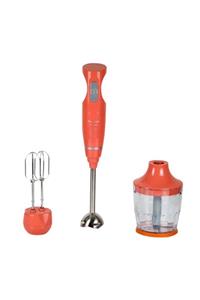 Homstar Bs-5600 3'ü Bir Arada El Blender Seti Pembe