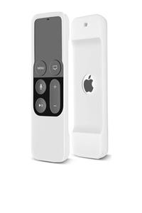 hepsiofis Apple Tv Kumanda Kılıfı 4.nesil / 4k Slikon Kılıf Ipsiz Kılıf Turuncu