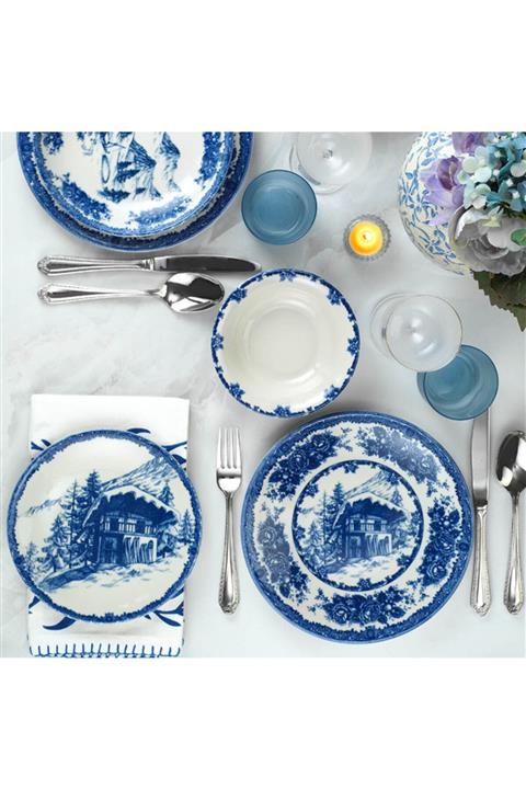 Kütahya Porselen 24 Parça Yemek Seti