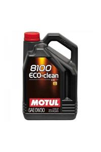 Motul 8100 Eco-clean 0w-30 5lt (dizel-benzin)