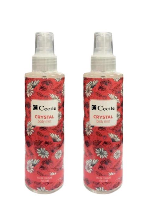 Cecile Body Mist Crystal 150 ml X2