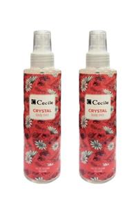 Cecile Body Mist Crystal 150 ml X2