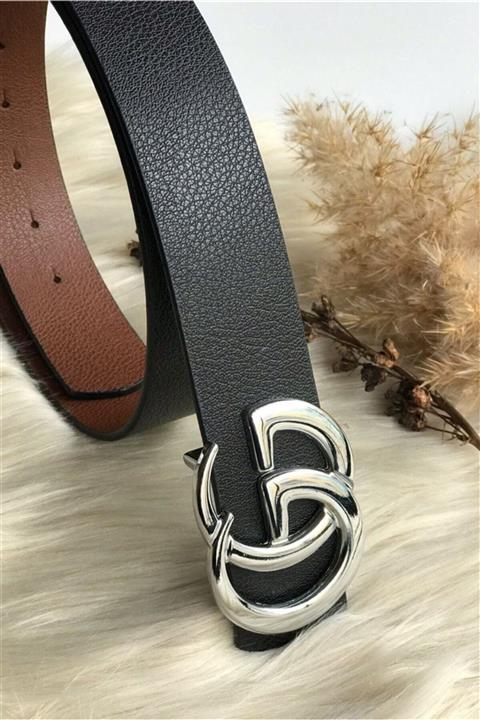 Fiori Gg Kalın Kemer - Gümüş