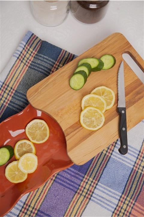 ART AHŞAP Ahşap Kayın Ayaklı Kesme Tahtası