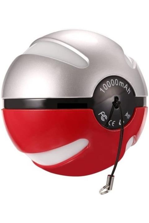 Universal 10000 Mah Pokeball Power Bank Taşınabilir Şarj Cihazı Için Mobil Harici Akü