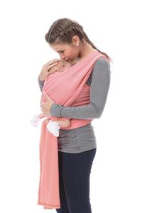 Svava Baby Sling %100 Pamuk - Bebek Taşıma Kanguru 0-36 Ay (pembe)