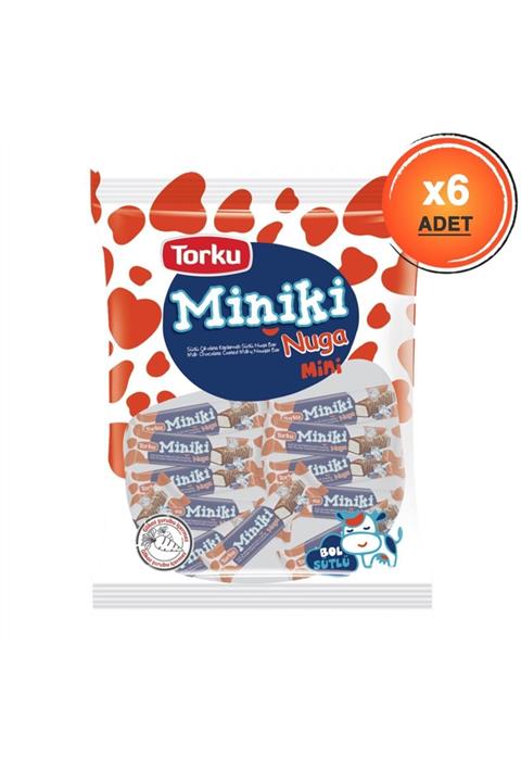 Torku Miniki Nuga Sütlü Bar 240 gr X6