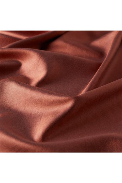 ipekevi Kızıl Bakır Çift Taraflı Ipek Fular