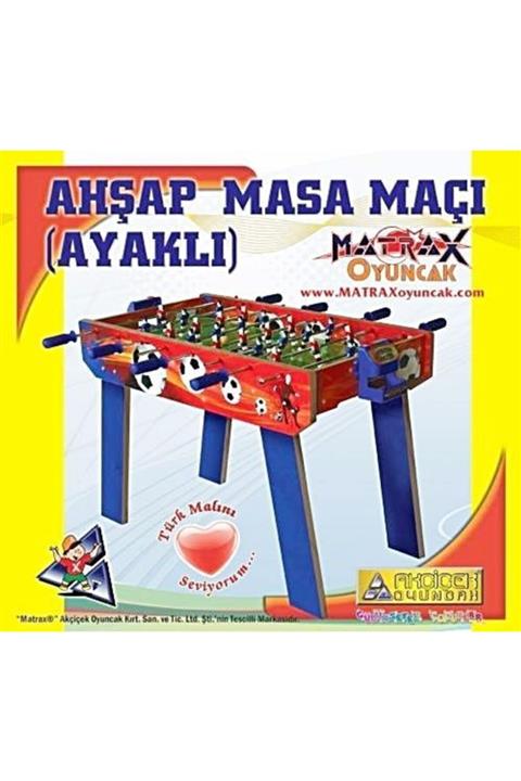 Lankas Ahşap Ayaklı Masa Maçı Langırt