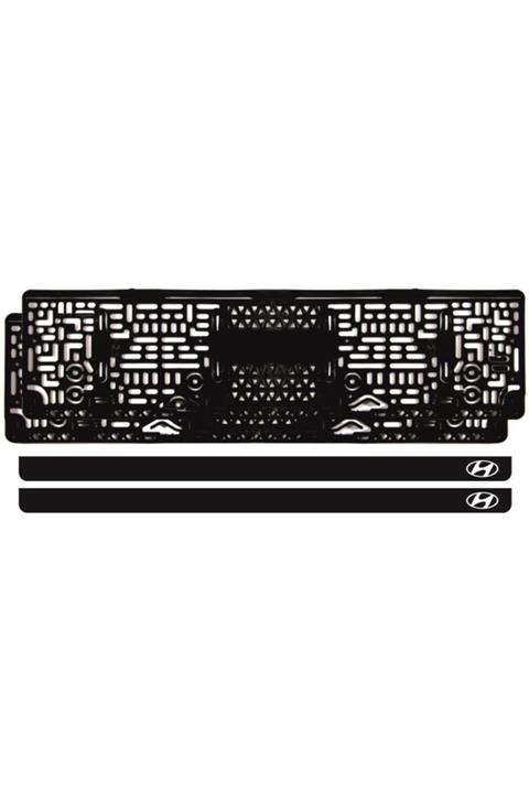 Ömr Dizayn Hediye Lazer Kesim -hyundai- Takmatik Plakalık Model 2