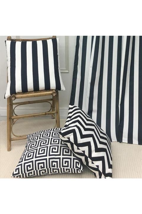 Evimstil Siyah Beyaz 50*50 3 Adet Kılıf