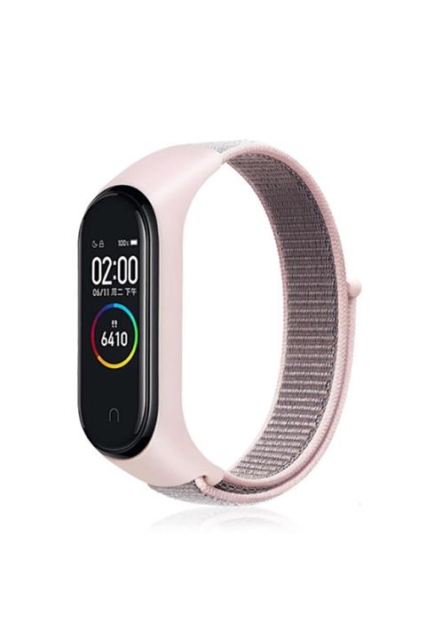 Kılıfist Xiaomi Mi Band 3  4 Krd-13 Hasır Örme Kordon Kayış